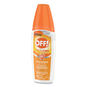 OFF!® Familycare Unscented Spray Insect Repellent, 6 Oz Spray Bottle, 12-carton freeshipping - TVN Wholesale